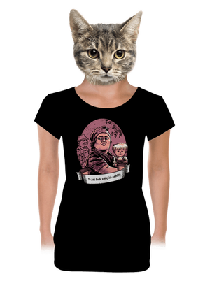 dámske tričko s lemom