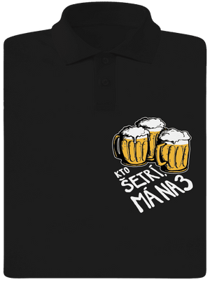 Kto šetrí, má na tri pánska polokošeľa Black