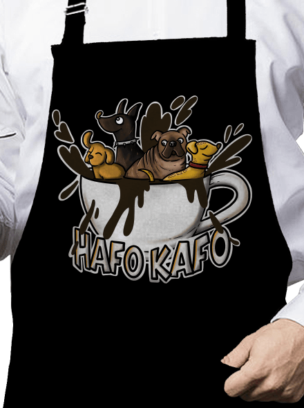 Hafo kafo zástera Black