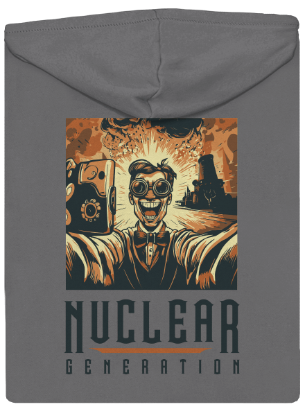 Nuclear generation dámska mikina na zips Steel Gray