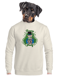 unisex mikina bez kapucne