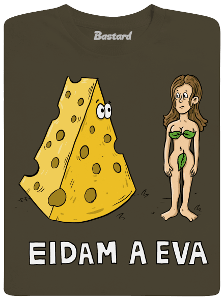 Eidam a Eva pánske dlhý rukáv Urban Khaki