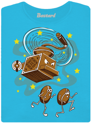 Namelu vás dámske tričko s lemom Blue Atol