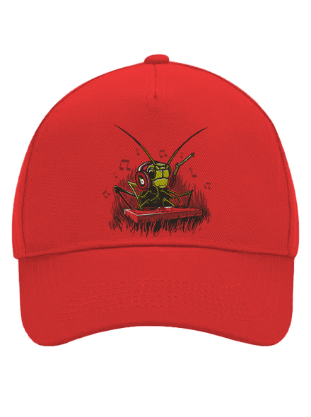DJ Cvrček šiltovka baseballka Classic Red
