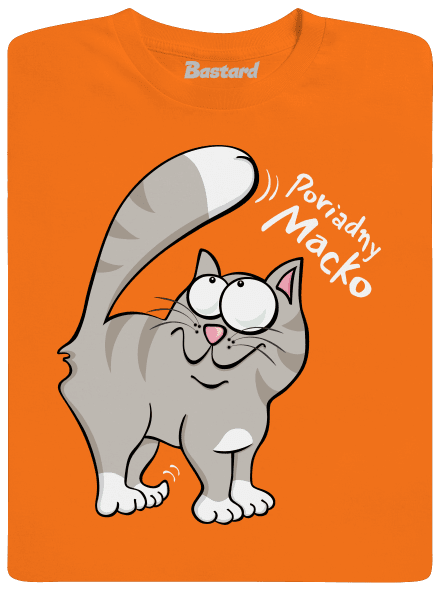 Macko a Micka pánske tričko Orange