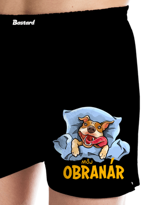 Môj obranár pánske trenky Black