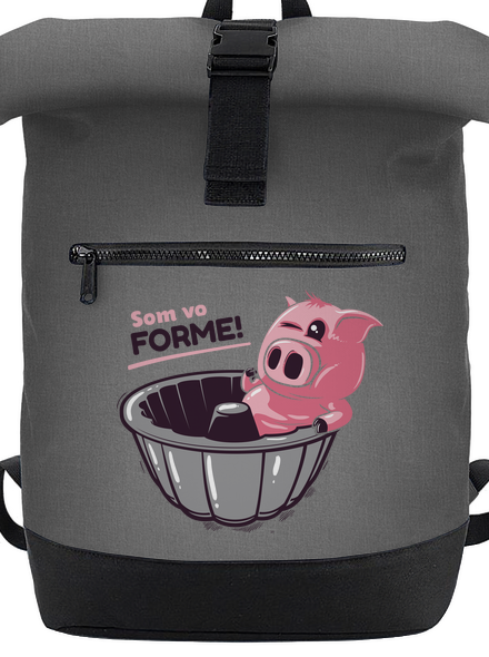 Vo forme batoh Grey Marl