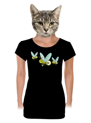 dámske tričko s lemom