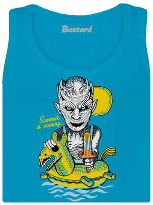 Summer is coming 2 dámske tielko klasické Blue Atol