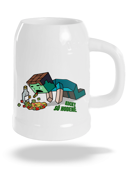 Kocky sú hodené polliter White