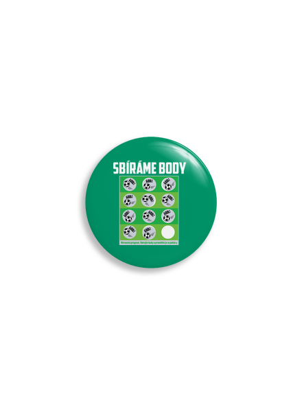 Zbierame body - futbal  