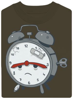 Budíček unisex mikina bez kapucne Urban Khaki