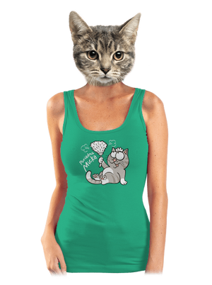 Macko a Micka dámske tielko klasické Mint Mal