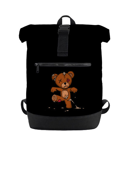 Zombie teddy batoh Black