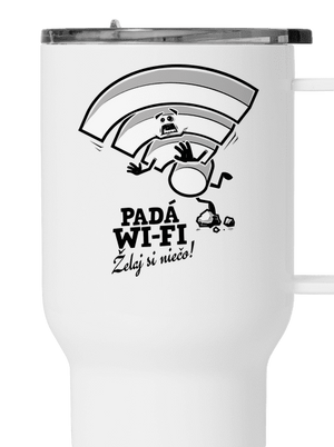 Padá wi-fi termohrnček White