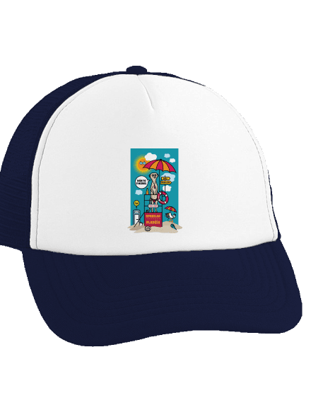 Plavčík šiltovka truckerka French Navy cap