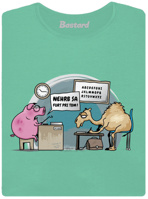 Nehrb sa dámske tričko prémium Mint Mal