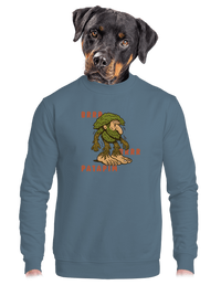 unisex mikina bez kapucne