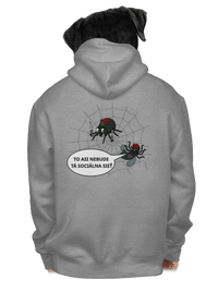 pánska mikina na zips