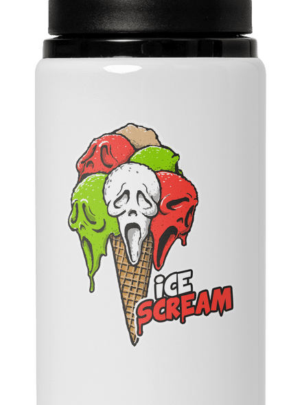 Ice Scream flaša na vodu White