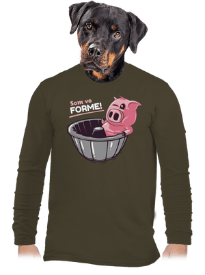 Vo forme pánske dlhý rukáv Urban Khaki