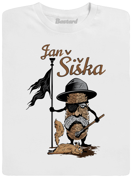 Jan Šiška pánske tričko White