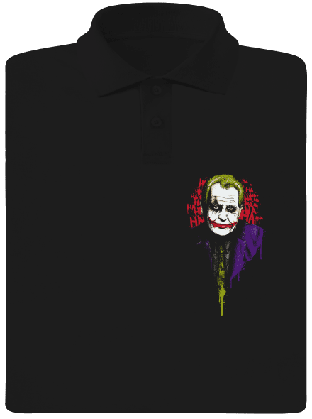 Zeman Joker pánska polokošeľa Black