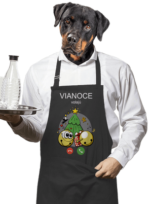 Vianoce volajú zástera Dark Grey