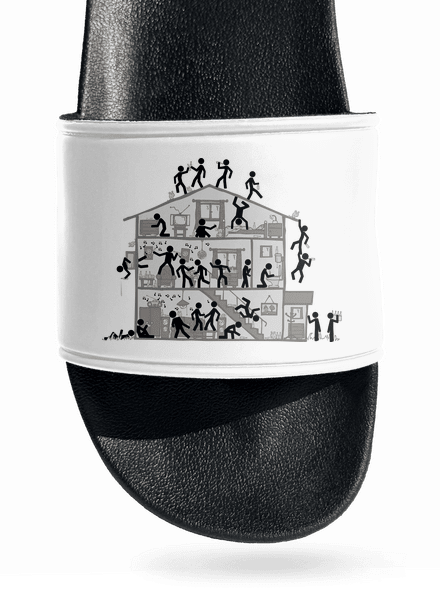 Párty šľapky White