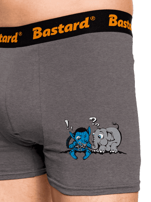 Error 501 boxerky Gray Melange