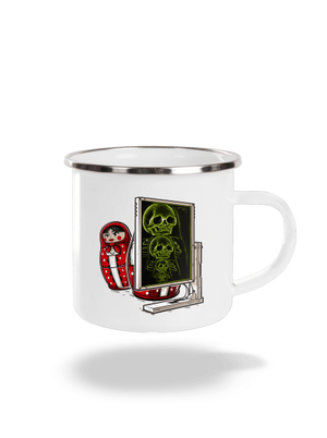 Rentgen Matriošky plecháčik White