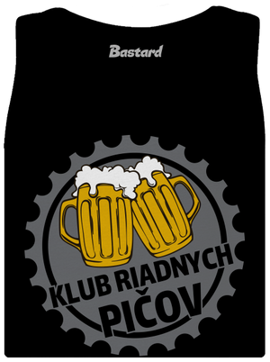 Klub riadnych pičov dámske tielko klasické Black