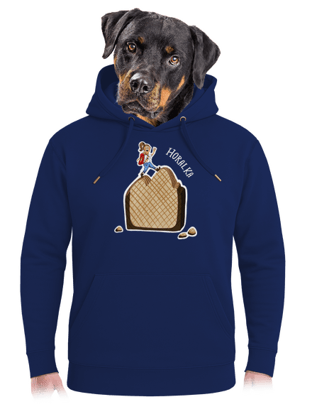 Horalka unisex mikina premium Navy