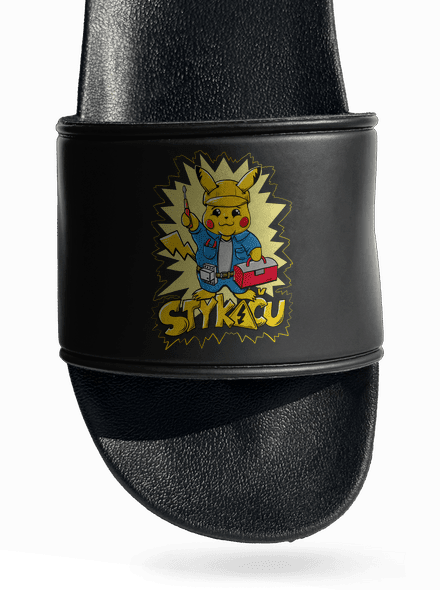 Stykaču šľapky Black