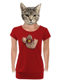 dámske tričko s lemom