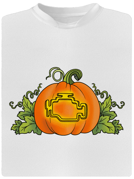 Strašidelný Halloween pánske športové tričko White