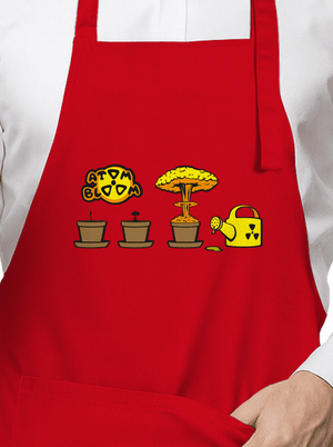 Atom bloom zástera Red