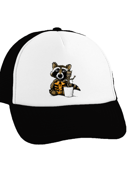 Strážcovia galaxie šiltovka truckerka Black cap