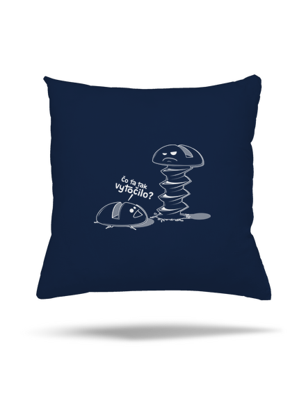 Vytočený vankúš Dark Navy