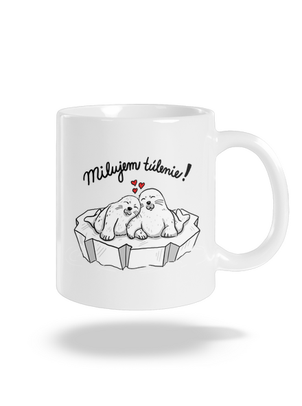 Milujem túlenie klasický hrnček White