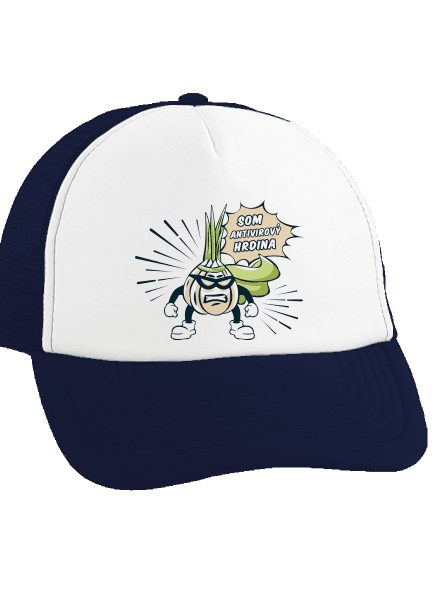 Antivirový hrdina šiltovka truckerka French Navy cap