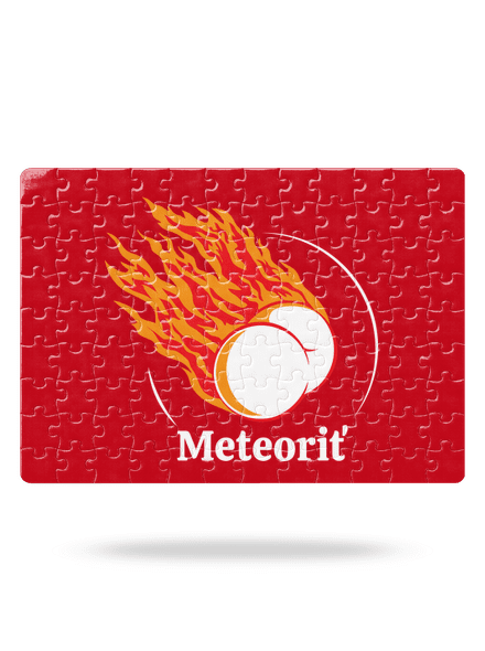 Meteoriť puzzle White