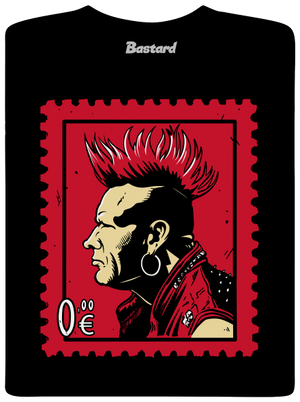 Známka punku detské tričko Black