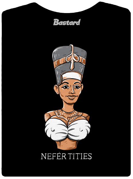 Nefertities dámske tričko prémium Black