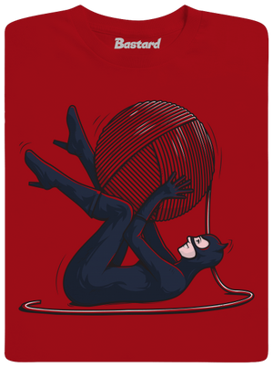 Catwoman pánske dlhý rukáv Red