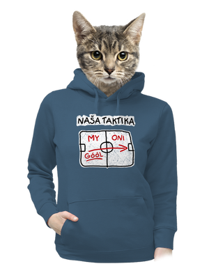 dámska mikina klokanka