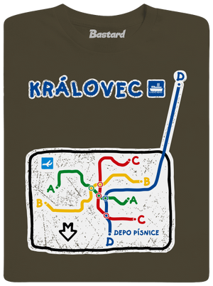Metro Královec pánske dlhý rukáv Urban Khaki