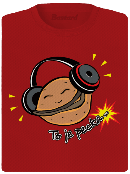 Pecka dámske športové tričko Red Mal