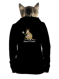 dámska mikina na zips