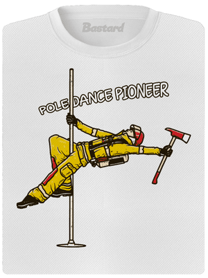 Pole Dance by Dežik dámske športové tričko White